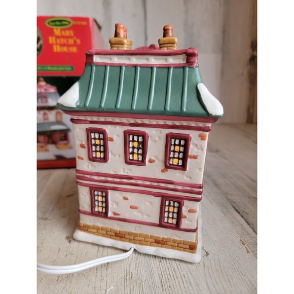 Bedford falls Mary hatch's house It's a wonderful Life Vintage village accessory - Picture 4 of 8